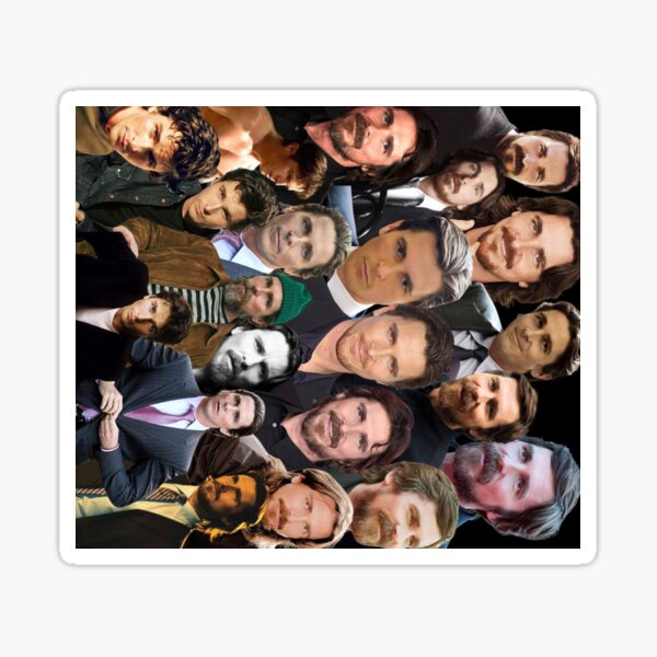 Item preview, christian bale photo collage designed and sold by T-shirtakStore.