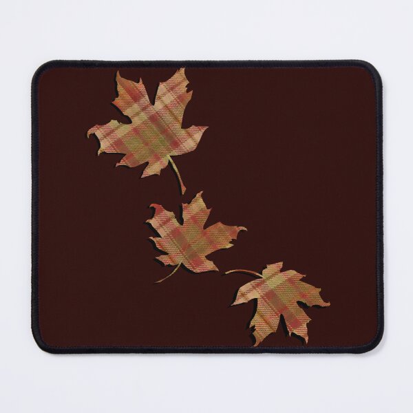 Item preview, Autumn Plaid Leaves Fall Lover designed and sold by Cute & Sassy Custom Gifting Boutiques.