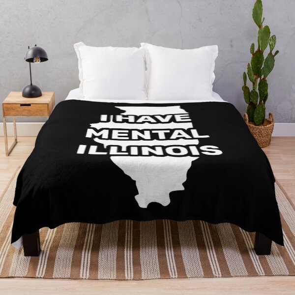 Item preview, I have mental Illinois funny joke usa state designed and sold by absolutdesign.