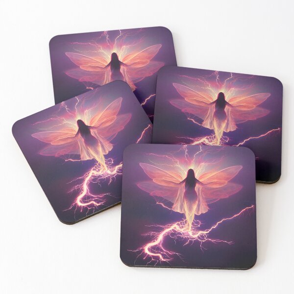 Item preview, Faerie Walking Upon Lightning designed and sold by fairytailsaiart.