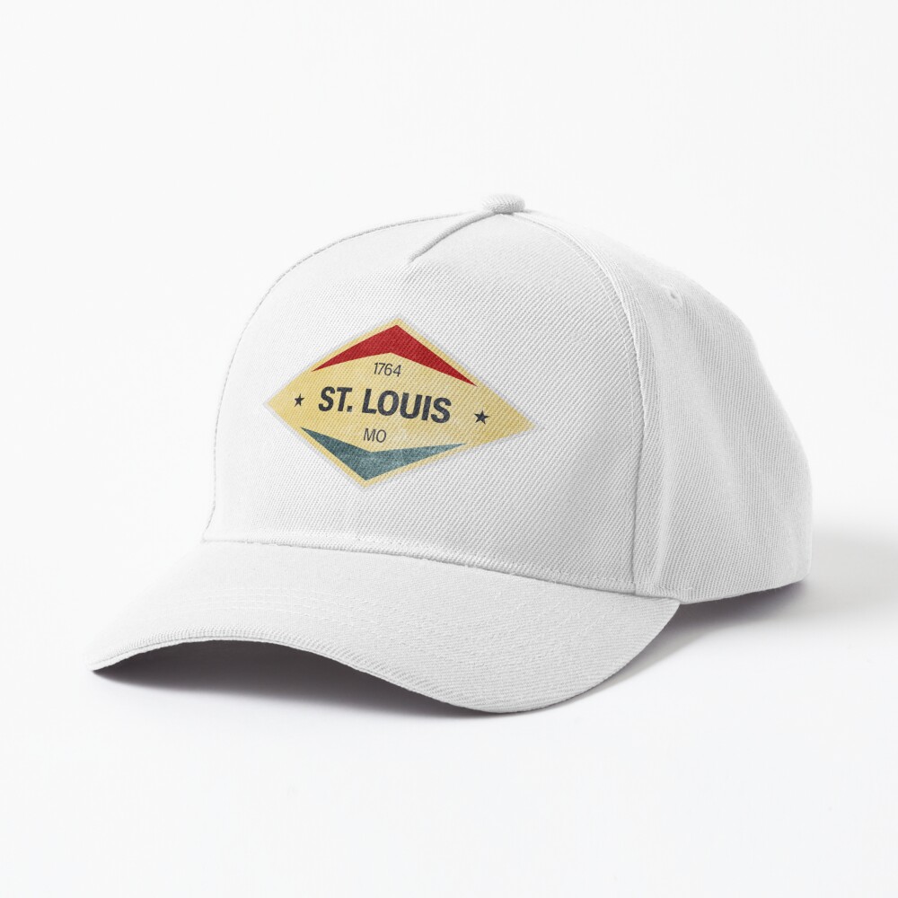 St Louis Missouri - Vintage Badge Design Bucket Hat for Sale by