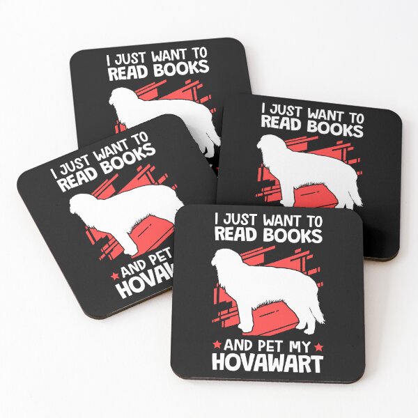 Item preview, I want to read books and pet Hovawart designed and sold by madgrfx.