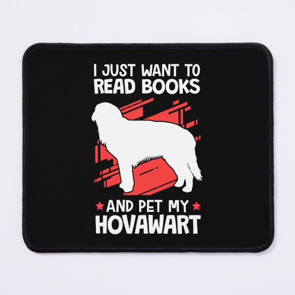 Item preview, I want to read books and pet Hovawart designed and sold by madgrfx.