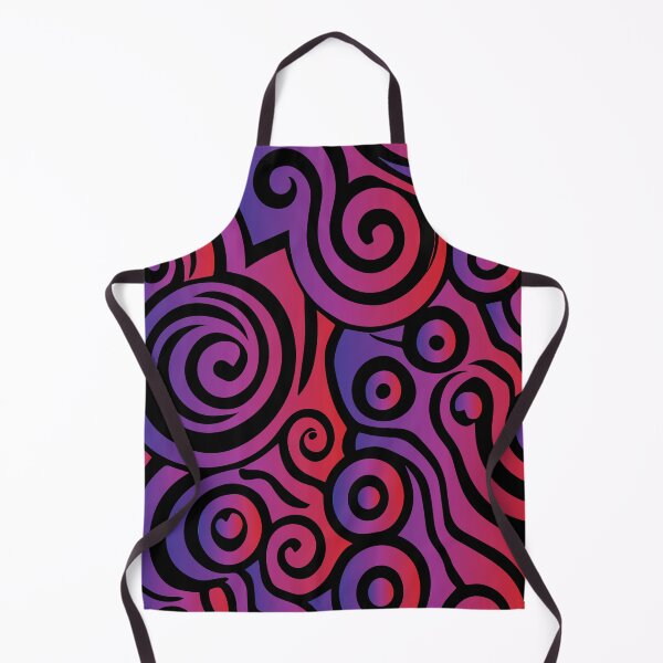 Item preview, Whimsical Swirls Pattern designed and sold by ArtFactoryAI.