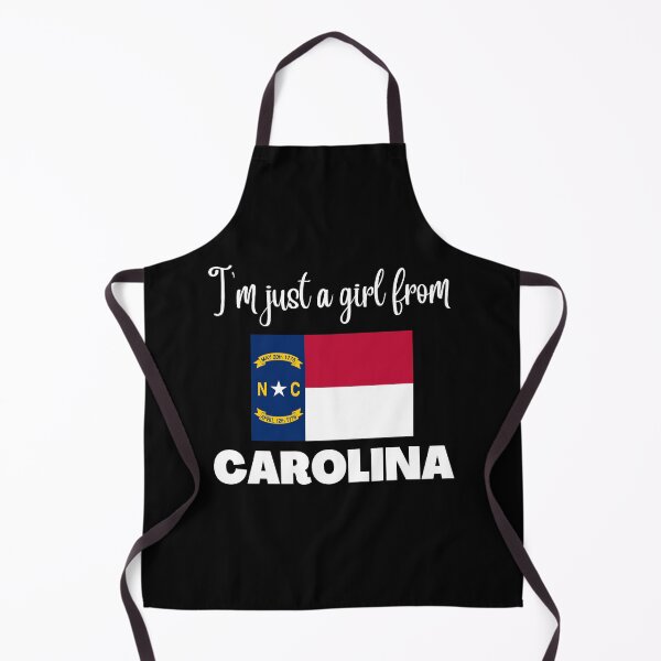 Item preview, I’m just a girl from North Carolina- State pride design for women and girls designed and sold by DesignsByDaddy.