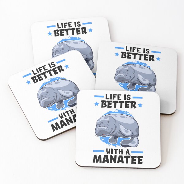Item preview, Life is better with sea cow sea mammals designed and sold by madgrfx.