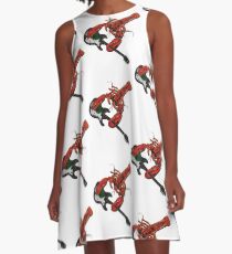 Rock Lobster A-Line Dress