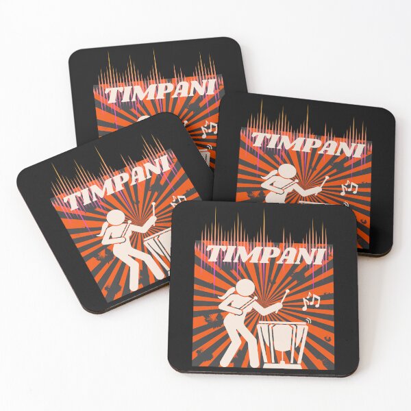 Item preview, Vintage Timpani Player Music designed and sold by SYA-Design.