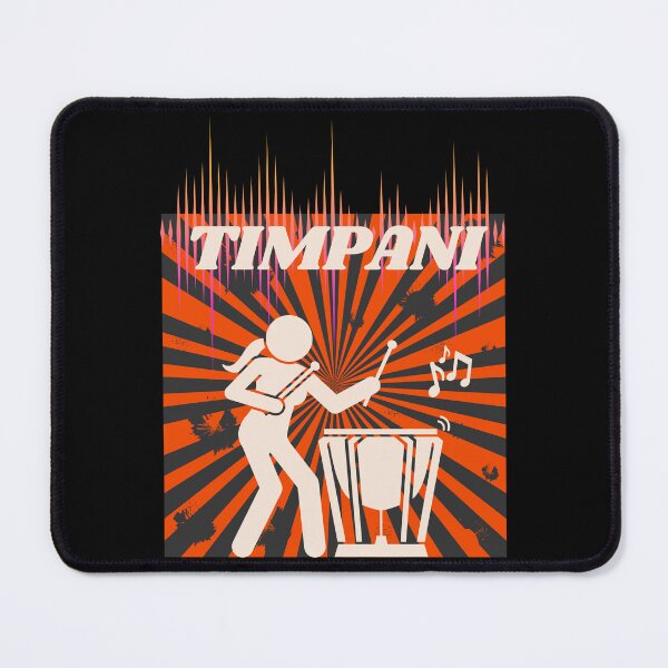 Item preview, Vintage Timpani Player Music designed and sold by SYA-Design.