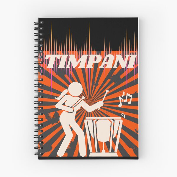 Item preview, Vintage Timpani Player Music designed and sold by SYA-Design.