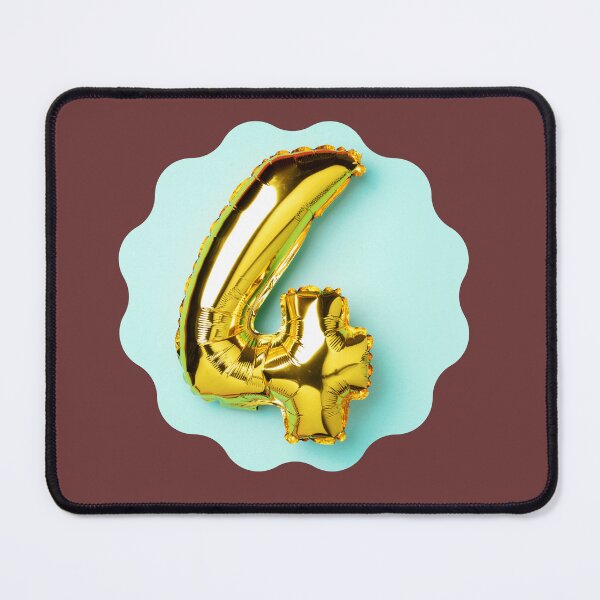 Item preview, NUMBER FOUR GOLD designed and sold by starfishstuff.