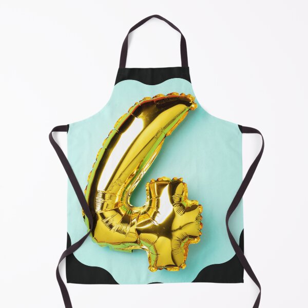 Item preview, NUMBER FOUR GOLD designed and sold by starfishstuff.