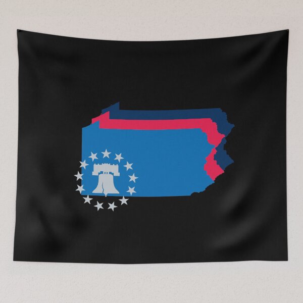 Item preview, Pennsylvania Border, 76ers designed and sold by LatterDaze.