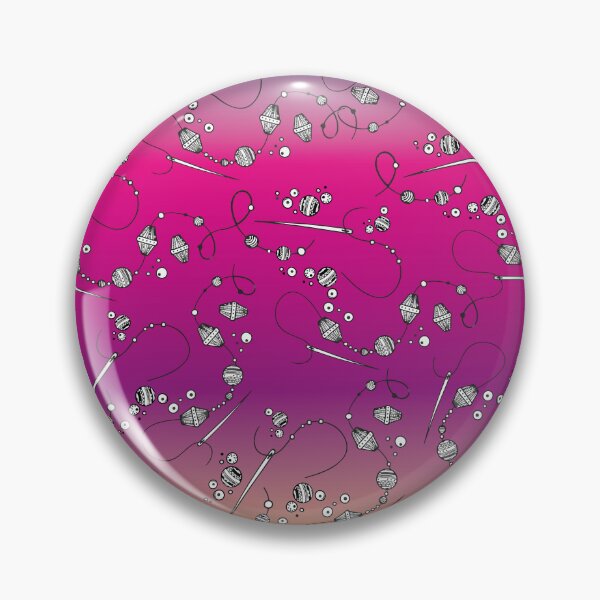 Item preview, Beads colorful degradé bead work pattern bead artist gift beaded jewelry dopamine dressing designed and sold by MetalicBabe.