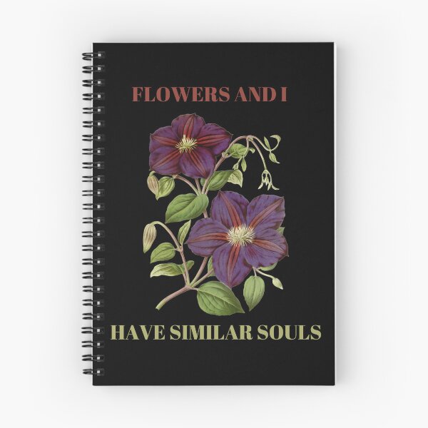 Item preview, FLOWERS AND I HAVE SIMILAR SOULS designed and sold by netdota.