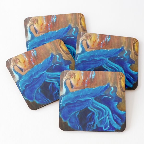 Item preview, Dancer in Blue Gown designed and sold by jennyleeandjim.