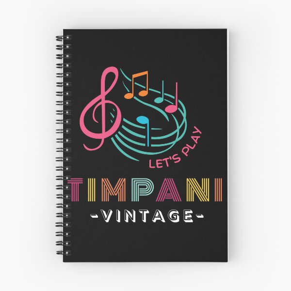 Item preview, Vintage Timpani Player Music designed and sold by SYA-Design.