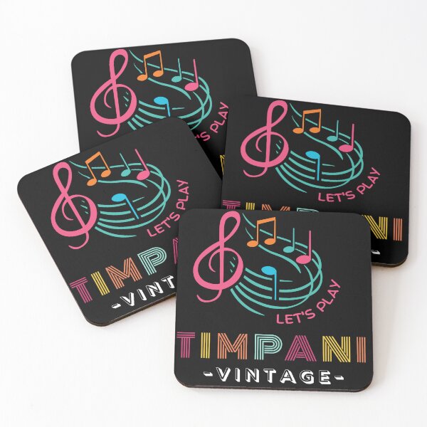 Item preview, Vintage Timpani Player Music designed and sold by SYA-Design.