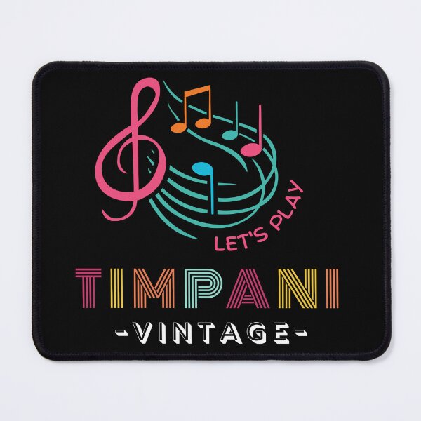 Item preview, Vintage Timpani Player Music designed and sold by SYA-Design.