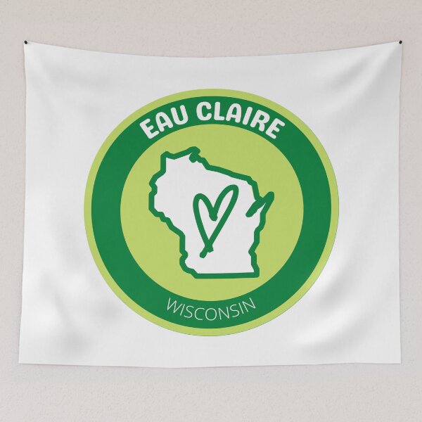 Item preview, EAU CLAIRE WISCONSIN - GREEN LOVE designed and sold by jrno11.