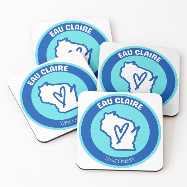 Item preview, EAU CLAIRE WISCONSIN - BLUE LOVE designed and sold by jrno11.