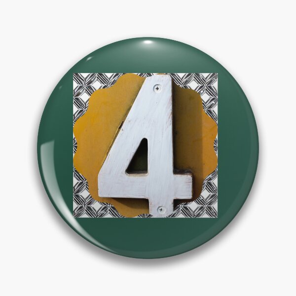 Item preview,  NUMBER FOUR GOLD designed and sold by starfishstuff.