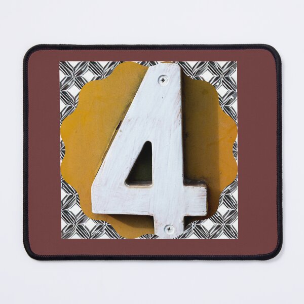 Item preview,  NUMBER FOUR GOLD designed and sold by starfishstuff.