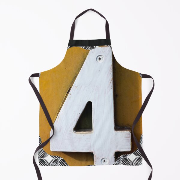 Item preview, NUMBER FOUR GOLD designed and sold by starfishstuff.