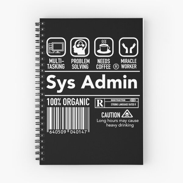 Item preview, Computer System Administrator Unix Linux Sys Admin SysAdmin designed and sold by JukeLox.