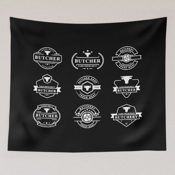 Item preview, Butcher Logo designed and sold by ProtonProject.