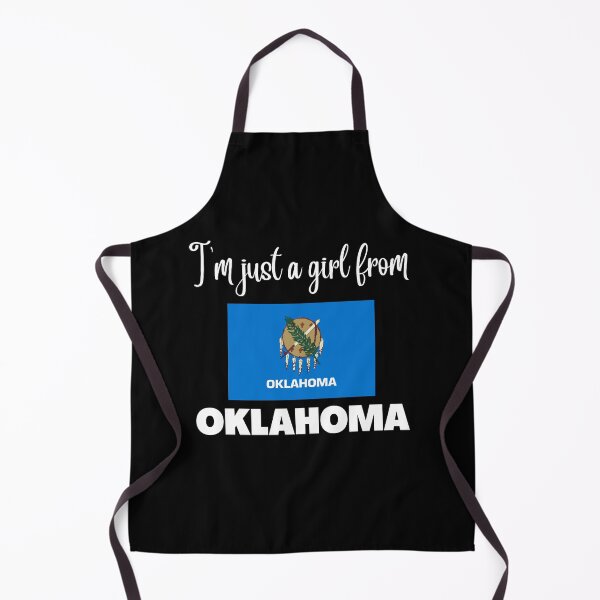 Item preview, I’m just a girl from Oklahoma- State pride design for women and girls designed and sold by DesignsByDaddy.