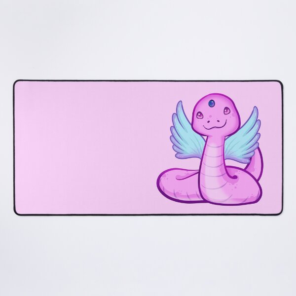 Item preview, Kawaii Winged Snake designed and sold by With Love, InspireMari.
