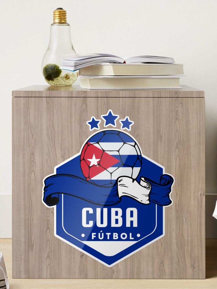 Cuba Football Sticker for Sale by Footballomatic