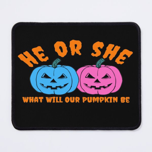 Item preview, he or she what will our little pumpkin be designed and sold by Ahmed Graphic .