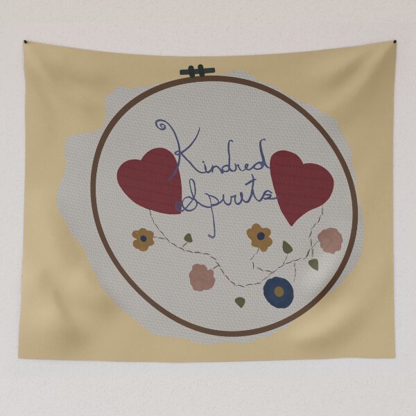 Item preview, Anne With An E Kindered Spirits Embroidery Frame Hoop Tabouret Handcraft designed and sold by senaeksi.