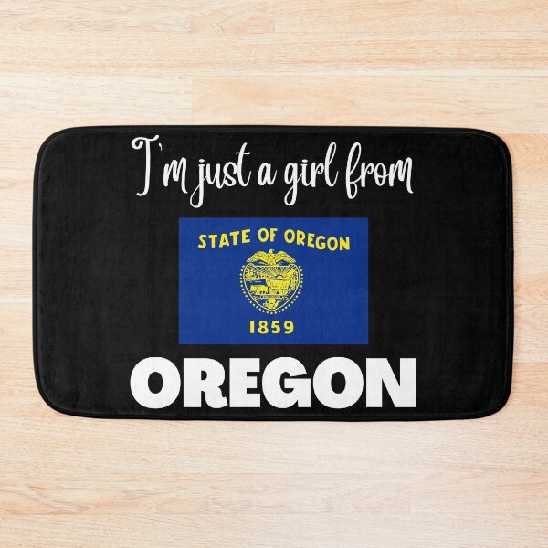 Item preview, I’m just a girl from Oregon- State pride design for women and girls designed and sold by DesignsByDaddy.