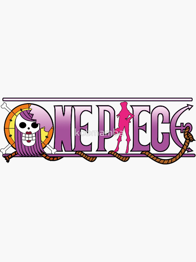 Sticker for Sale mit Bonney One Piece-Logo von kobmamba