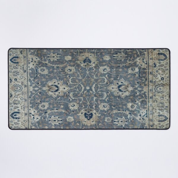 Item preview, Antique Turkish Hereke Rug Print designed and sold by Vicky Brago-Mitchell®.