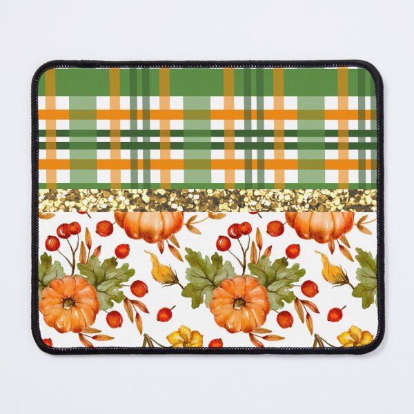 Item preview, Pumpkin And Berries With Glitter (Plaid 2) designed and sold by SimplyMe-Plus.