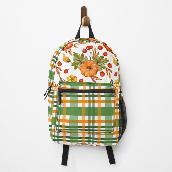 Item preview, Pumpkin And Berries With Glitter (Plaid 2) designed and sold by SimplyMe-Plus.