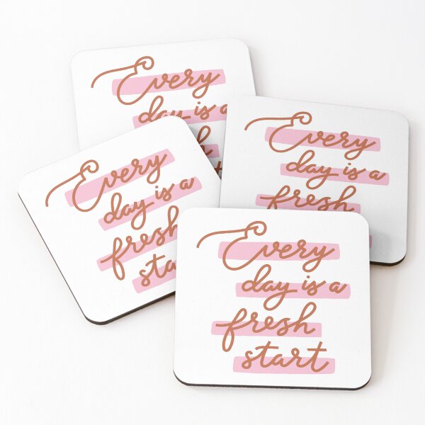Item preview, every day is a fresh start designed and sold by noha alzohbi.