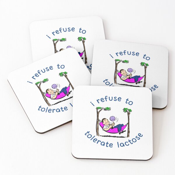 Item preview, I Refuse To Tolerate Lactose | Light Background  designed and sold by embaarc.