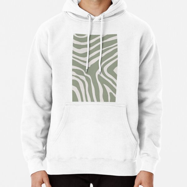 Trendy Contemporary Abstract  Pullover Hoodie