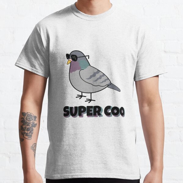 Stay Coo T-shirt Funny Pigeon Shirt Humorous Bird Shirt 