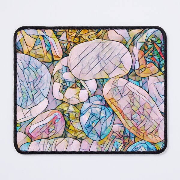 Item preview, Abstract Multicolored Mosaic Pebbles designed and sold by Wonder & Whimsy.