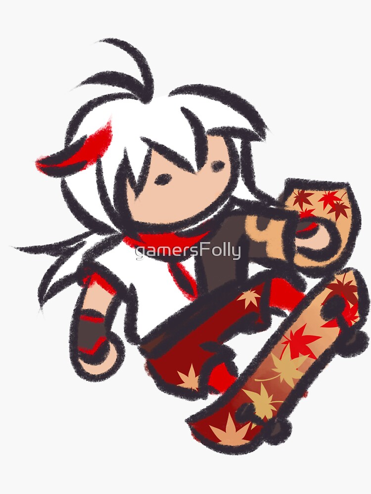 "Ollie Outie 9000" Sticker for Sale by gamersFolly Redbubble