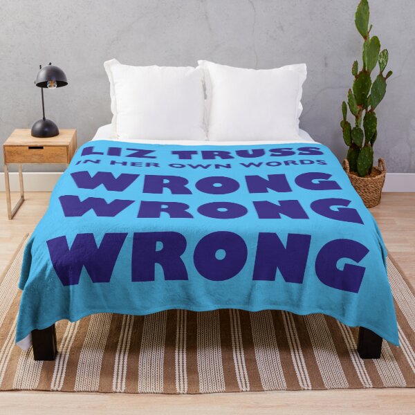 Item preview, Liz Truss Wrong In Her Own Words designed and sold by unREST-design.