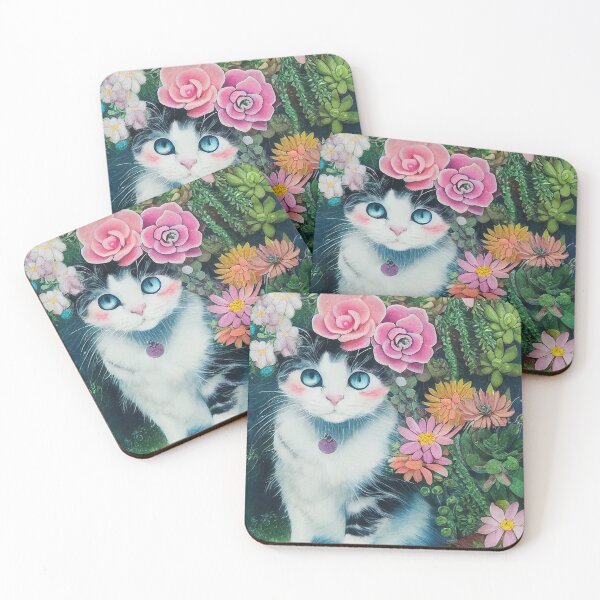 Item preview, Succulent Kitty designed and sold by nicolelilyart.