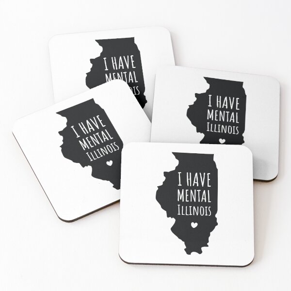 Item preview, I have mental Illinois funny joke usa state  designed and sold by absolutdesign.