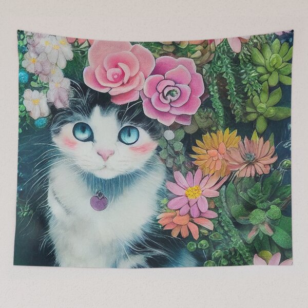 Item preview, Succulent Kitty designed and sold by nicolelilyart.
